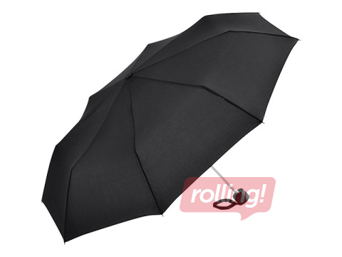 Umbrella Mini, Manual, Black, 23cm/Ø90cm