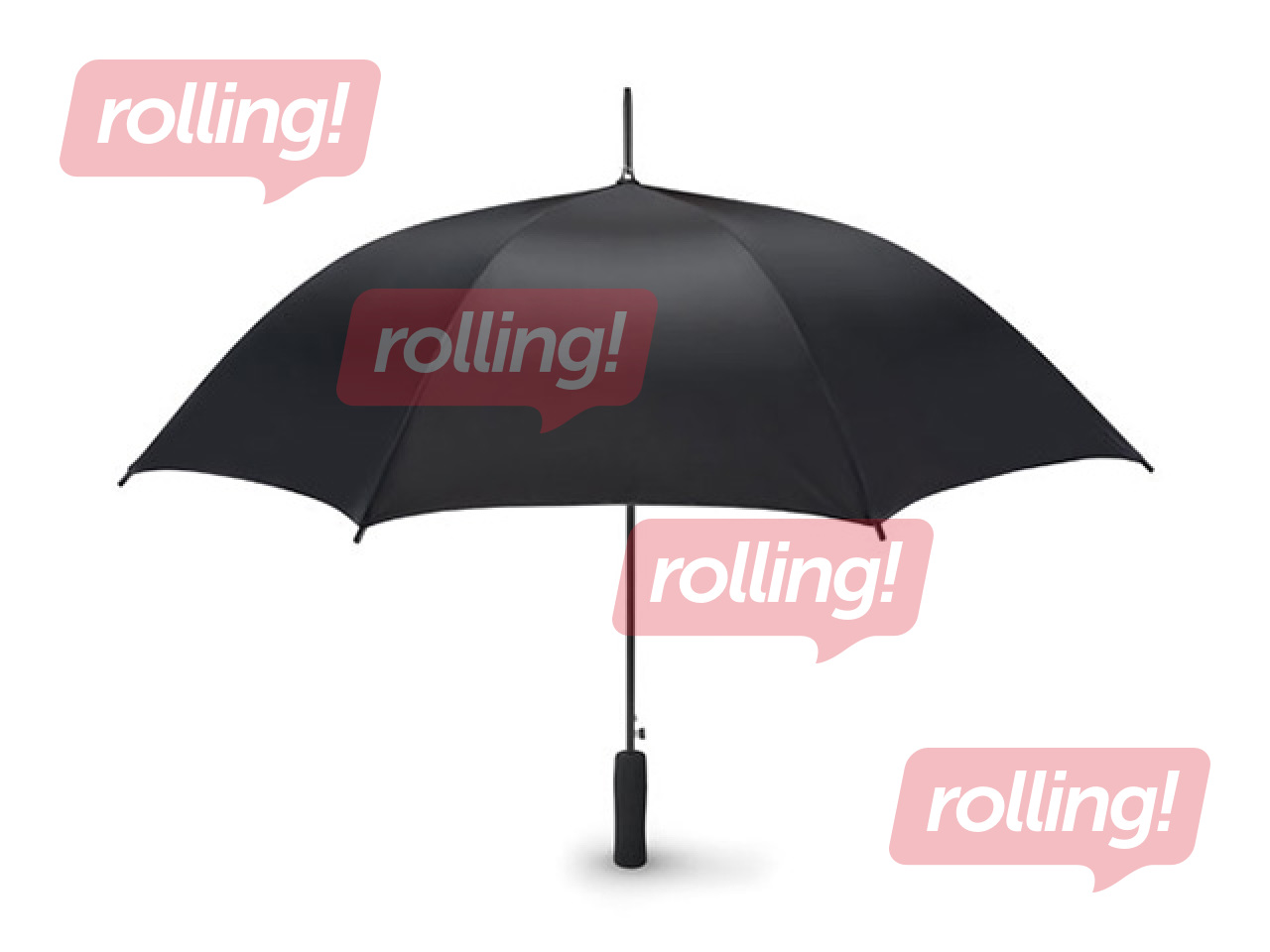 Umbrella Swana, black, 59cm/Ø103cm