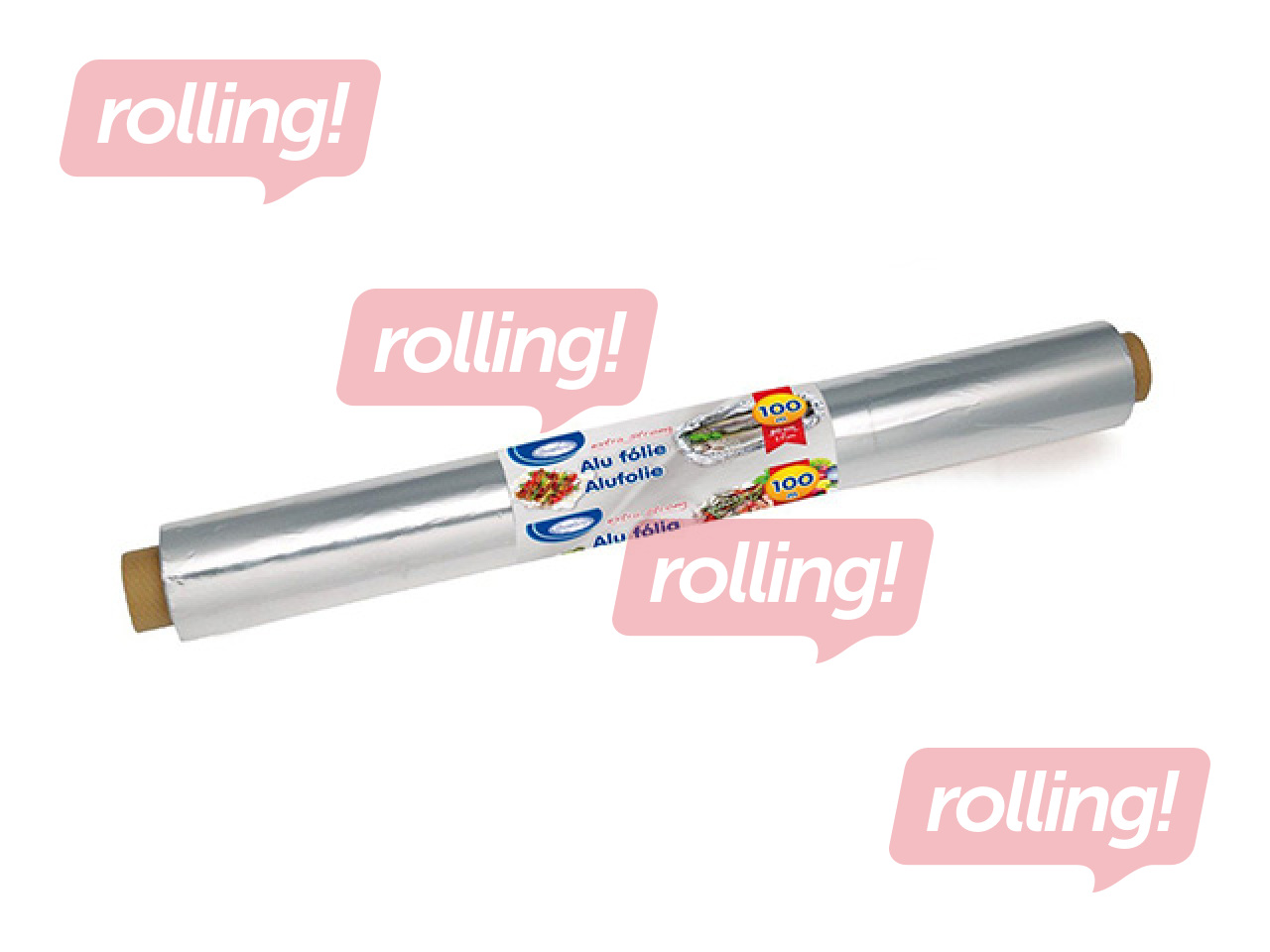 Алюминиевая фольга Wimex Extra, 60см × 100м, 18мкм