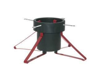 Christmas Tree Stand with Metal Legs, Green, Ø46×19cm