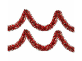 Christmas Decorations Springos, Garland, Red, 6m