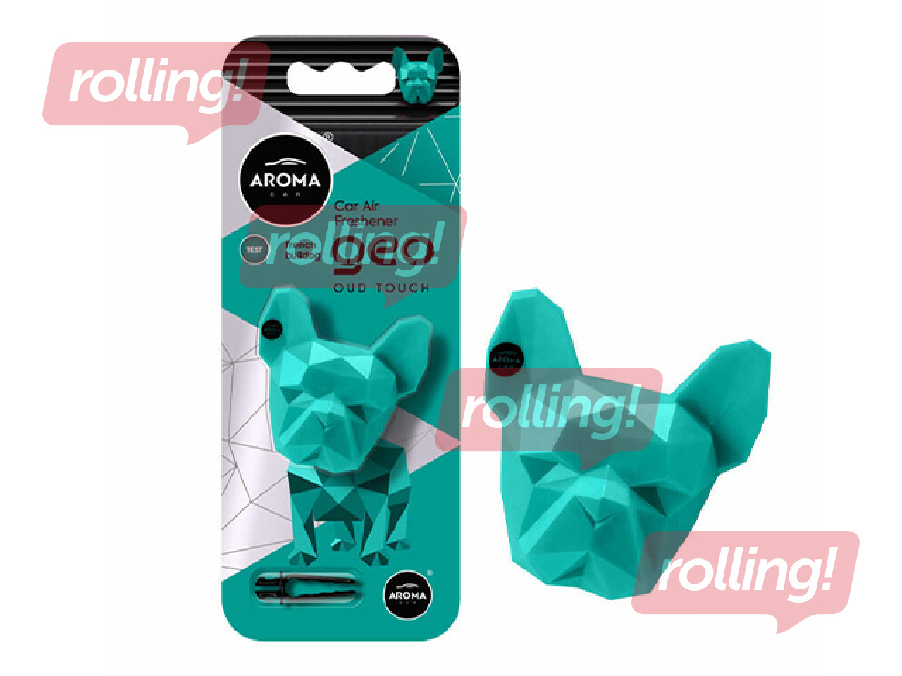 Car air freshener Aroma Car, Geo Dog, Oud Touch