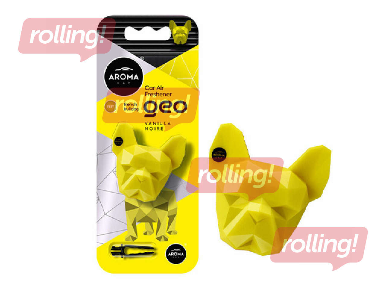 Autoõhuvärskendaja Aroma Car, Geo Dog, Vanilla Noire