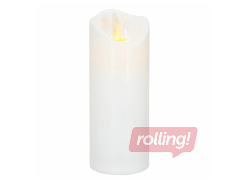 LED küünal Springos, valge, 12.5×5cm
