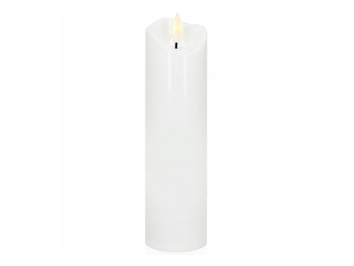 LED candle Springos, white, 17.5×5cm
