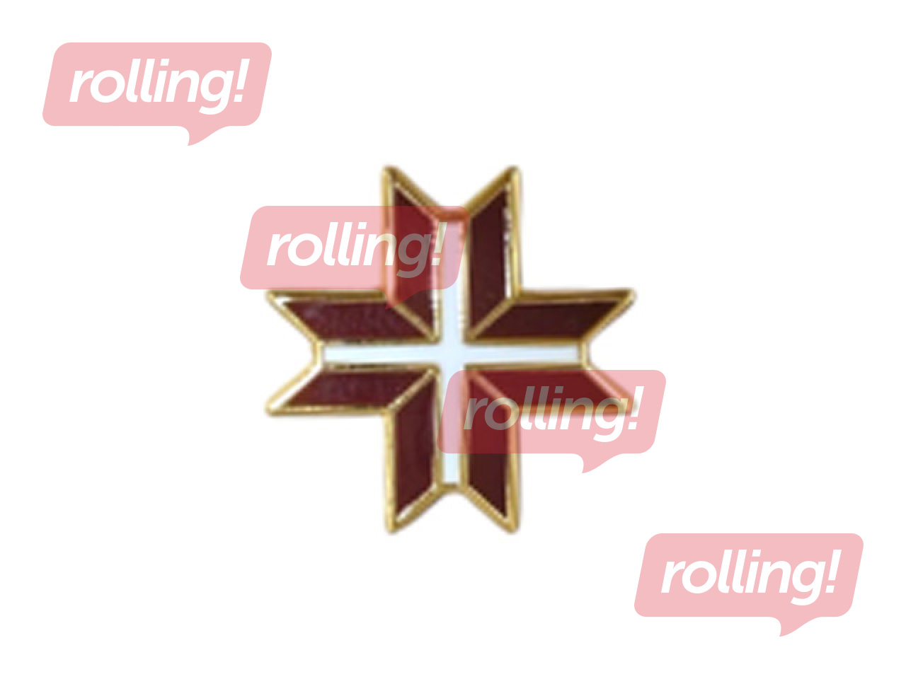 Pin badge Auseklis, 2cm