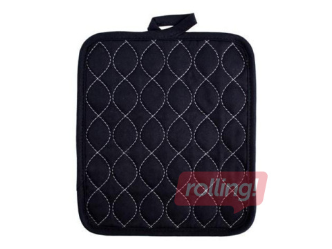 Pot holder Kitchisimo, black, 18×20cm