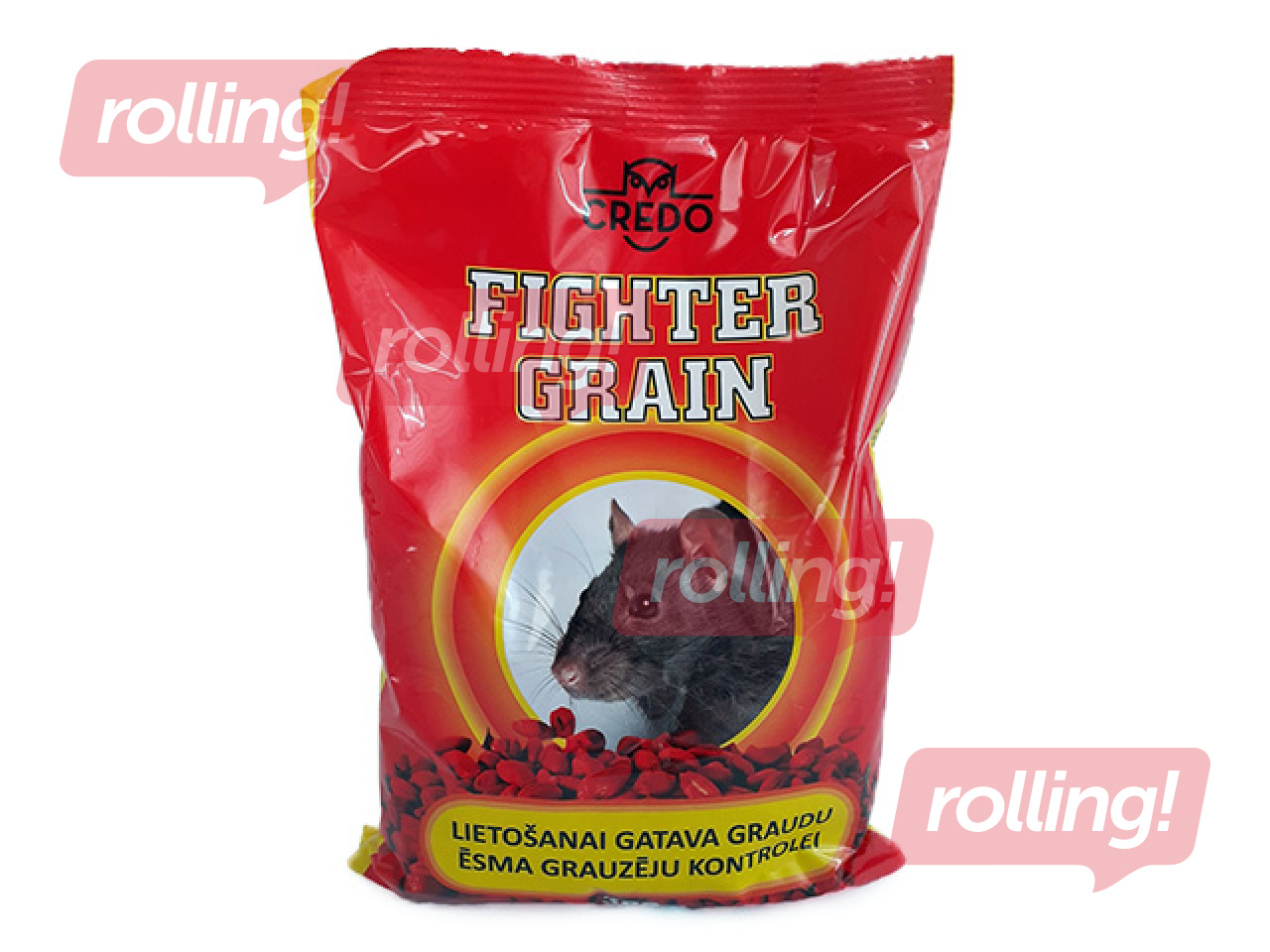 Яд от крыс и мышей Fighter Grain, 300г