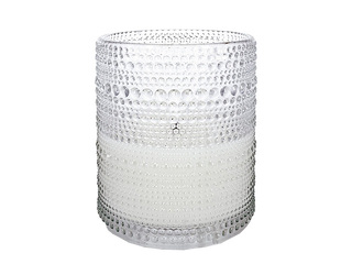 Svece LED Wings, Top, ar taimeri, balta, 10x12.5cm