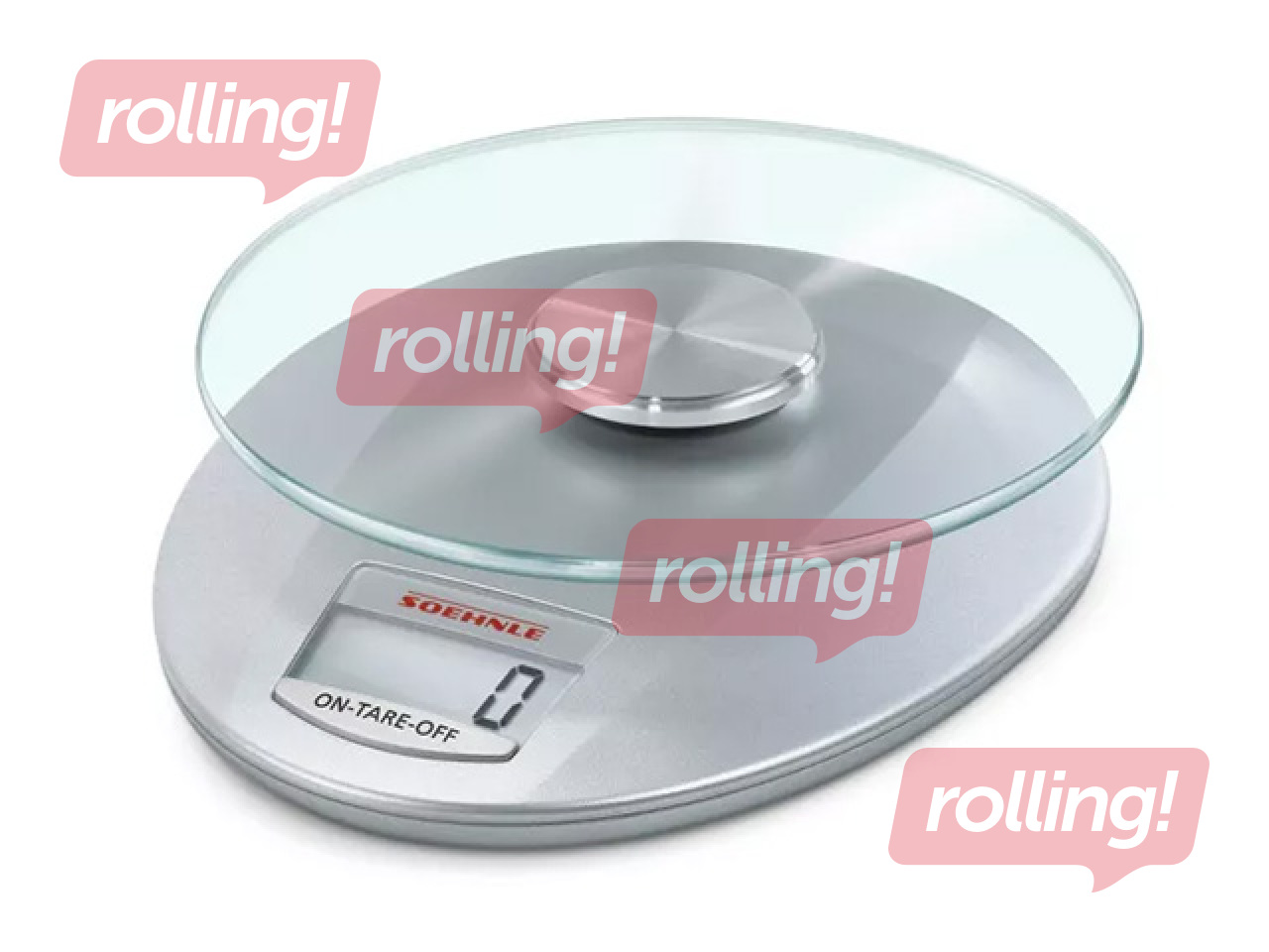 Virtuves svari Soehnle, Roma Silver, digitāli, līdz 5kg