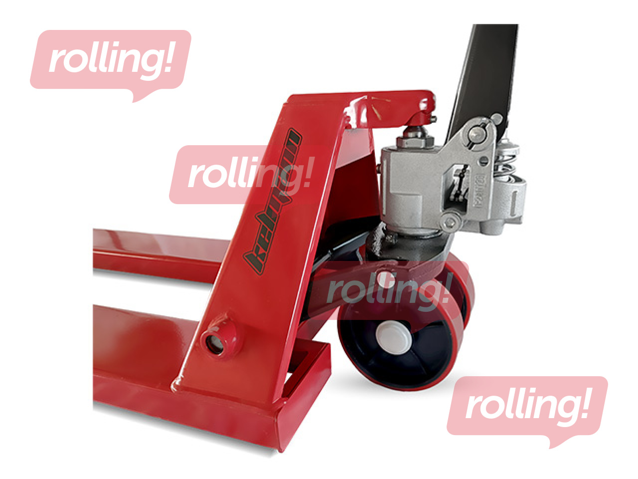 Käsipaletikäru Kelmann GX1150P2, kandevõime 2500kg, 1150×550mm