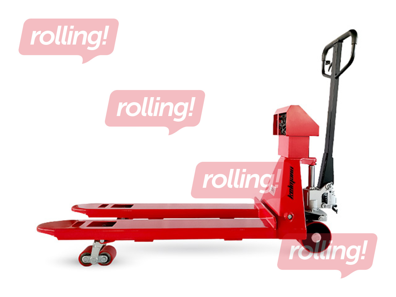 Käsipaletikäru Kelmann GX-SC1150P2, kaaludega, kandevõime 2500kg, 1150×540mm