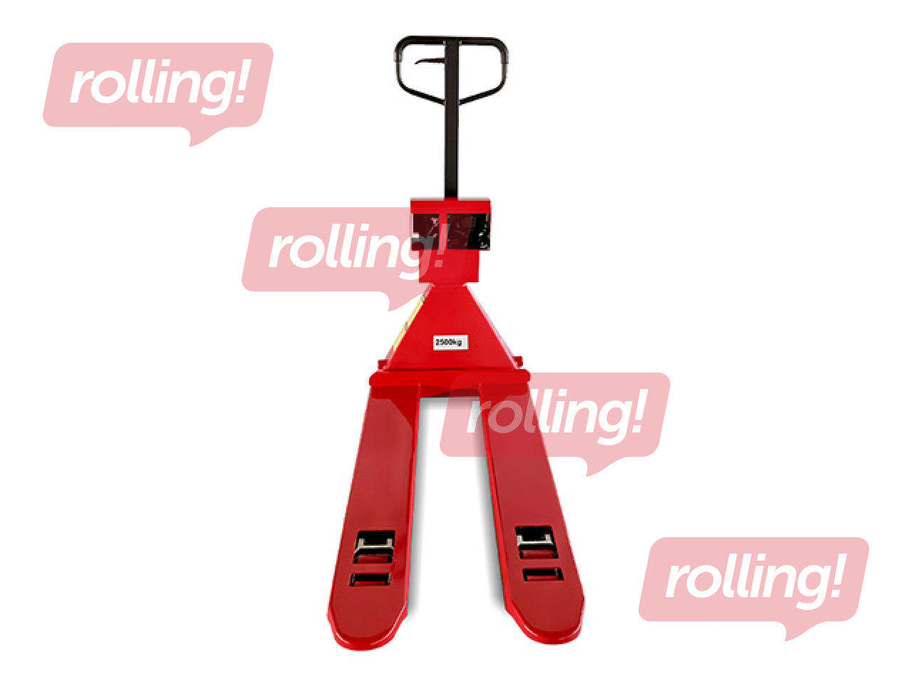 Käsipaletikäru Kelmann GX-SC1150P2, kaaludega, kandevõime 2500kg, 1150×540mm