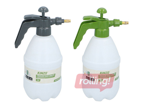 Spiediena smidzinātājs Kinzo, pelēks vai zaļš, 2l