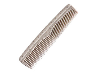 Comb, beige, in individual packaging