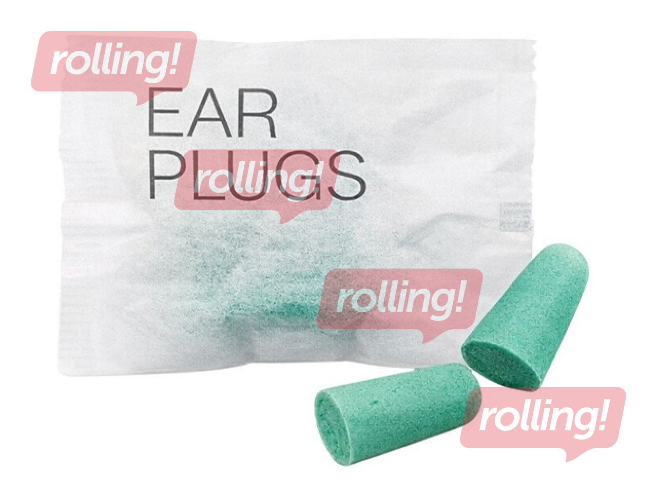 Одноразовые беруши, в индивидуальной упаковке