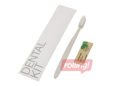 Toothbrush and toothpaste Stone White, 3g