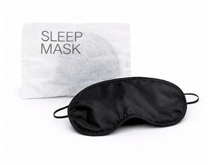 Unemask silmadele, must, kahe kummiga