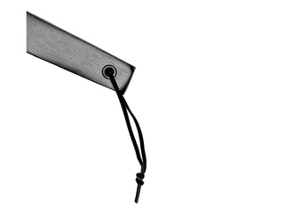 Riidehari sametriietele, must, puidust