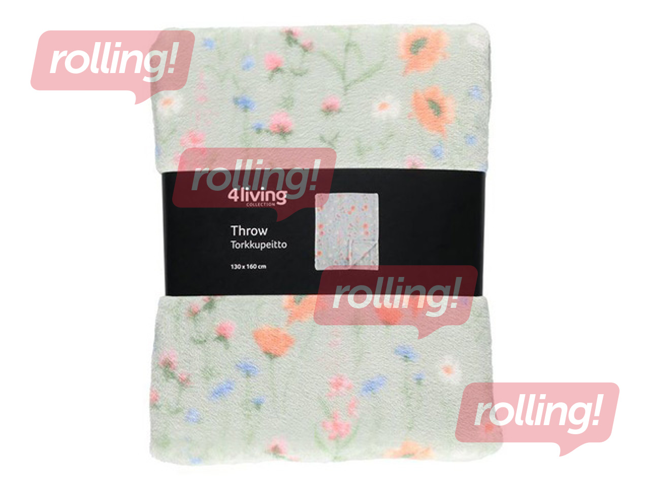 Pleds 4Living Floreo, 130x160cm