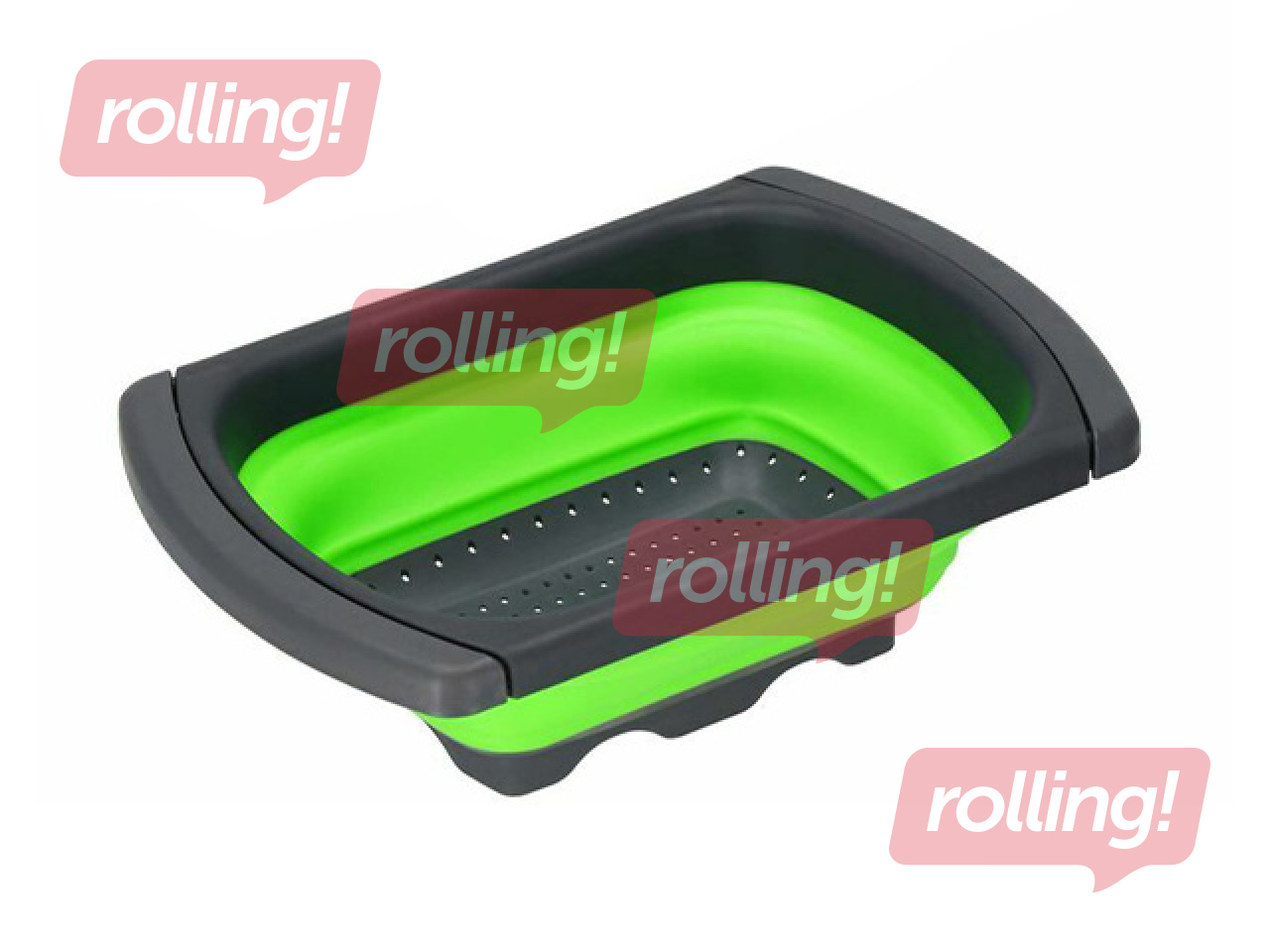 Colander Springos, with handles, foldable