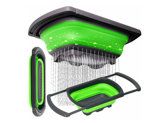 Colander Springos, with handles, foldable