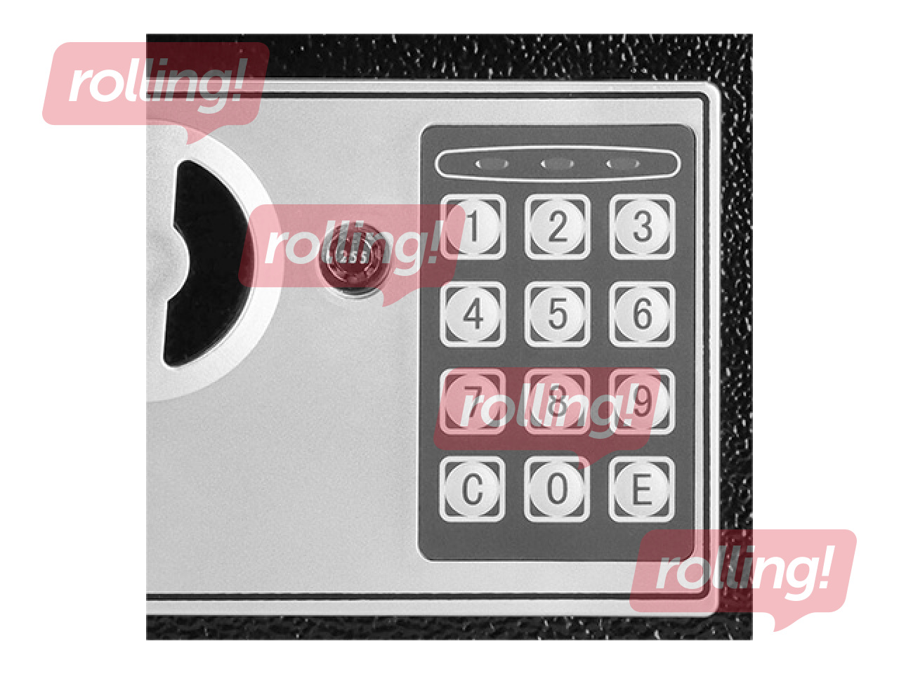 Seifs Springos, 23x17x17cm