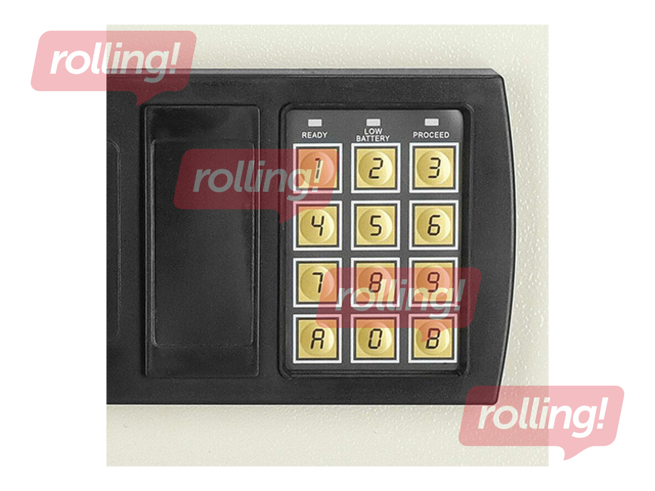 Seif Springos, beež, 20×31×20cm