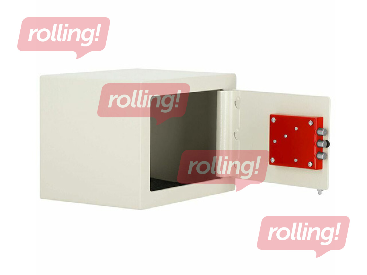 Seif Springos, beež, 17×23×17cm