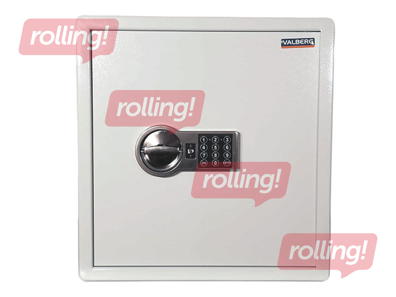 Safe Valberg Arsenal 46 EL, light grey, 46×44×35.5cm