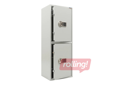 Сейф Valberg Arsenal 120 T/2 EL, светло-серый, 120×44×35.5см