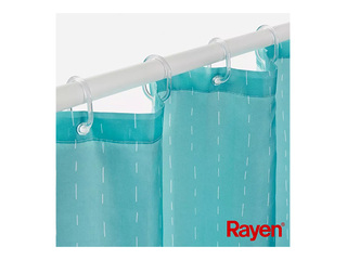 Dušikardin Rayen, polüester, helesinine, 180x200cm