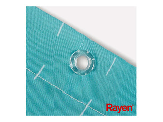 Dušikardin Rayen, polüester, helesinine, 180x200cm