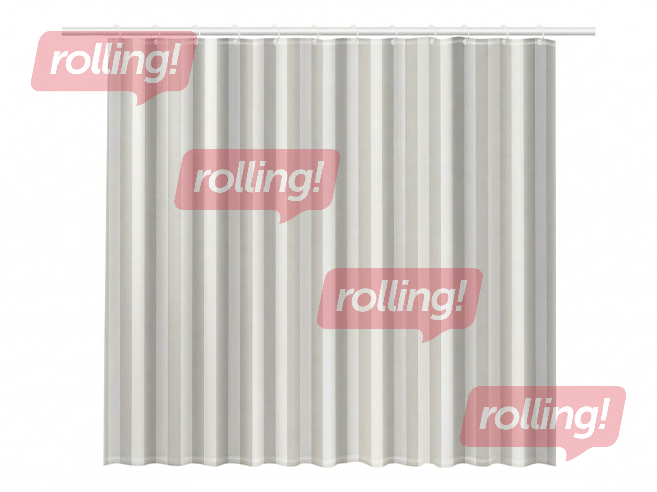 Dušikardin Rayen, PEVA, valge, beež, 180x200cm