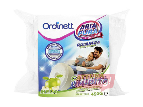 Moisture absorber refill tablet Ordinett, apple, 450g