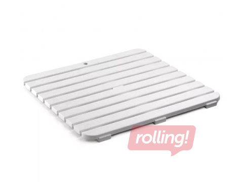 Dušialusmatt Tatay, valge, 55x55cm