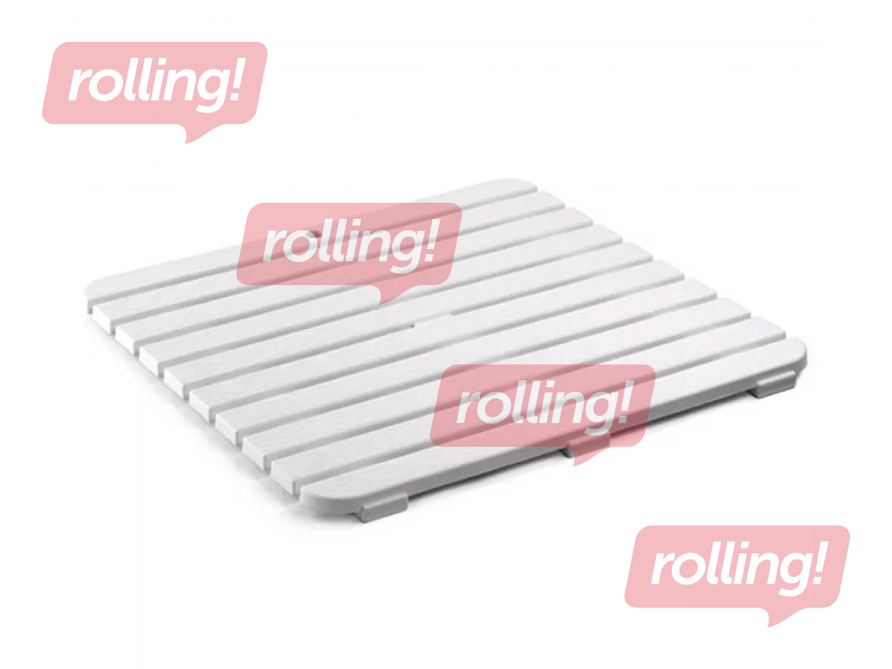 Dušialusmatt Tatay, valge, 55x55cm