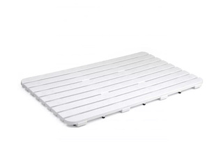 Shower mat Tatay, white, 80x50cm