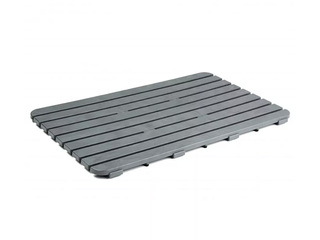 Shower mat Tatay, gray, 80x50cm