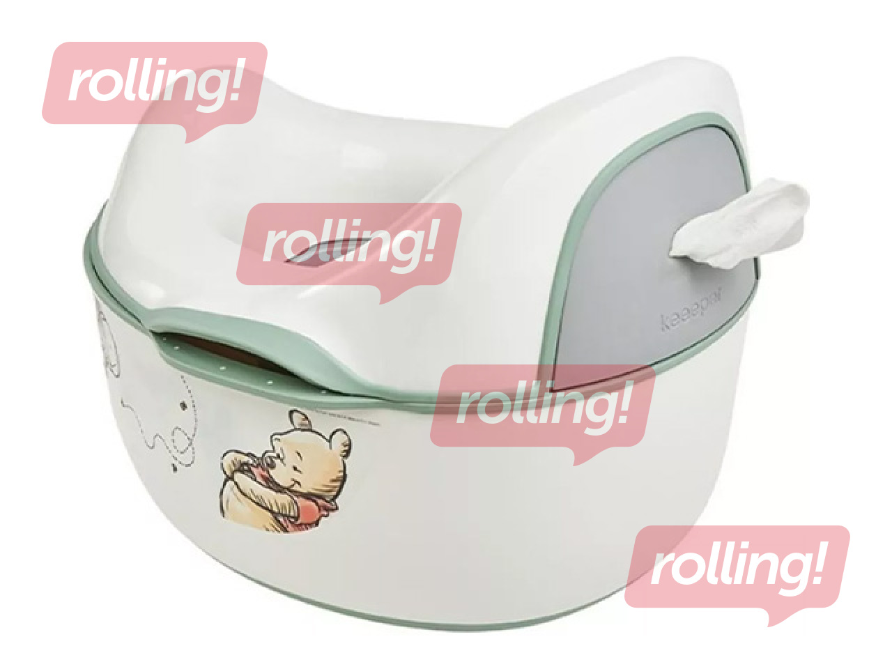 Lastepott Keeeper Kasimir Winnie the Pooh 4in1, valge