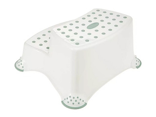 Kaheastmeline astmepink Keeeper Igor Winnie the Pooh, valge, 40x37x21cm