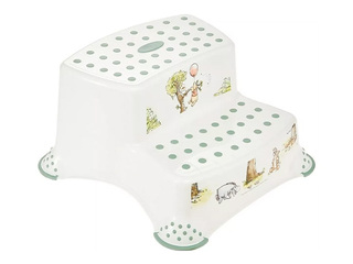 Two-step stool Keeeper Igor Winnie the Pooh, white, 40x37x21cm