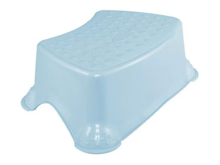 Step stool Keeeper Tomek Pure, blue, 40.5x28.5x14cm