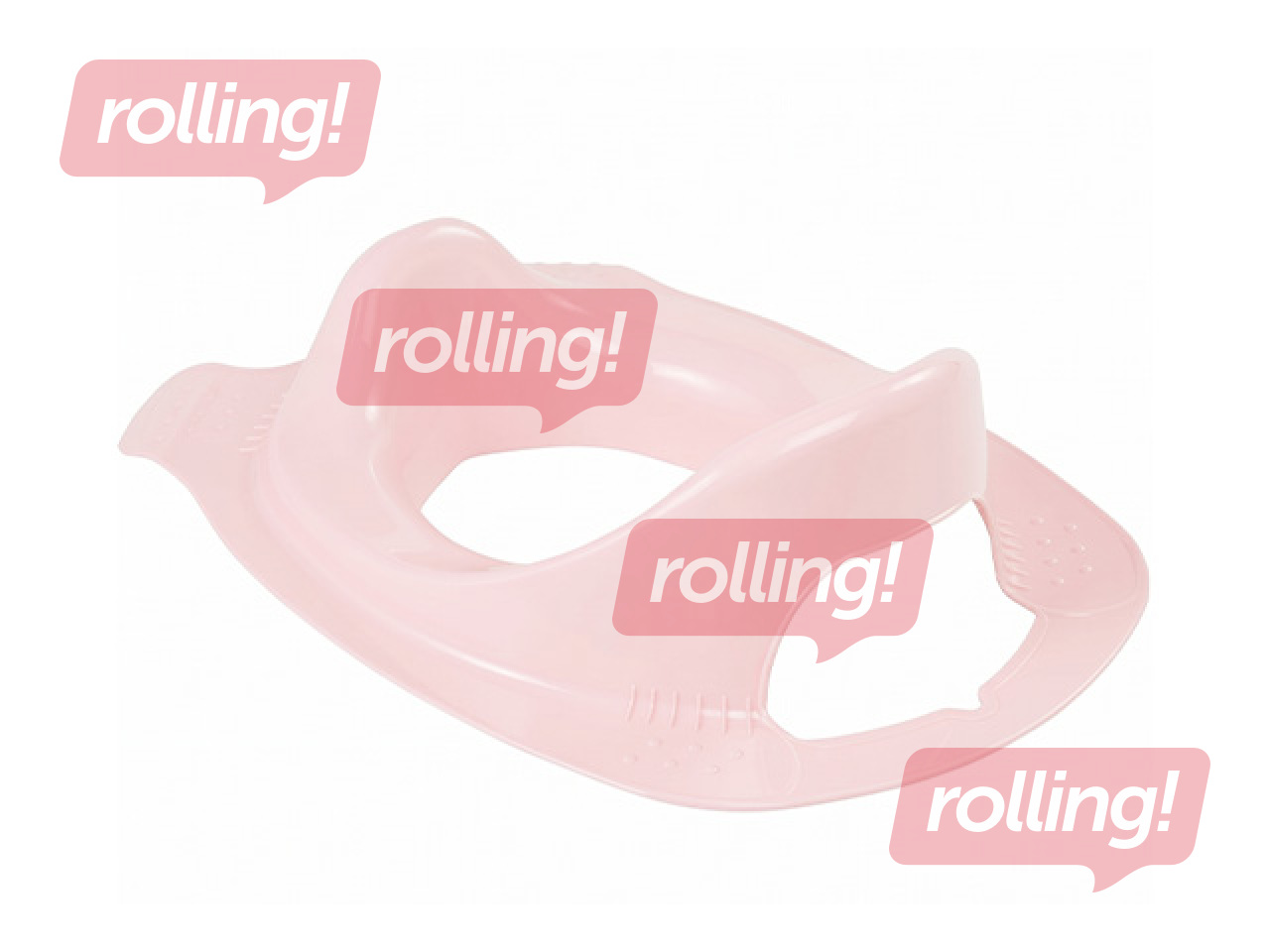 Детское сиденье для унитаза Keeeper Zuza Pure, розовое, 28x37x14см