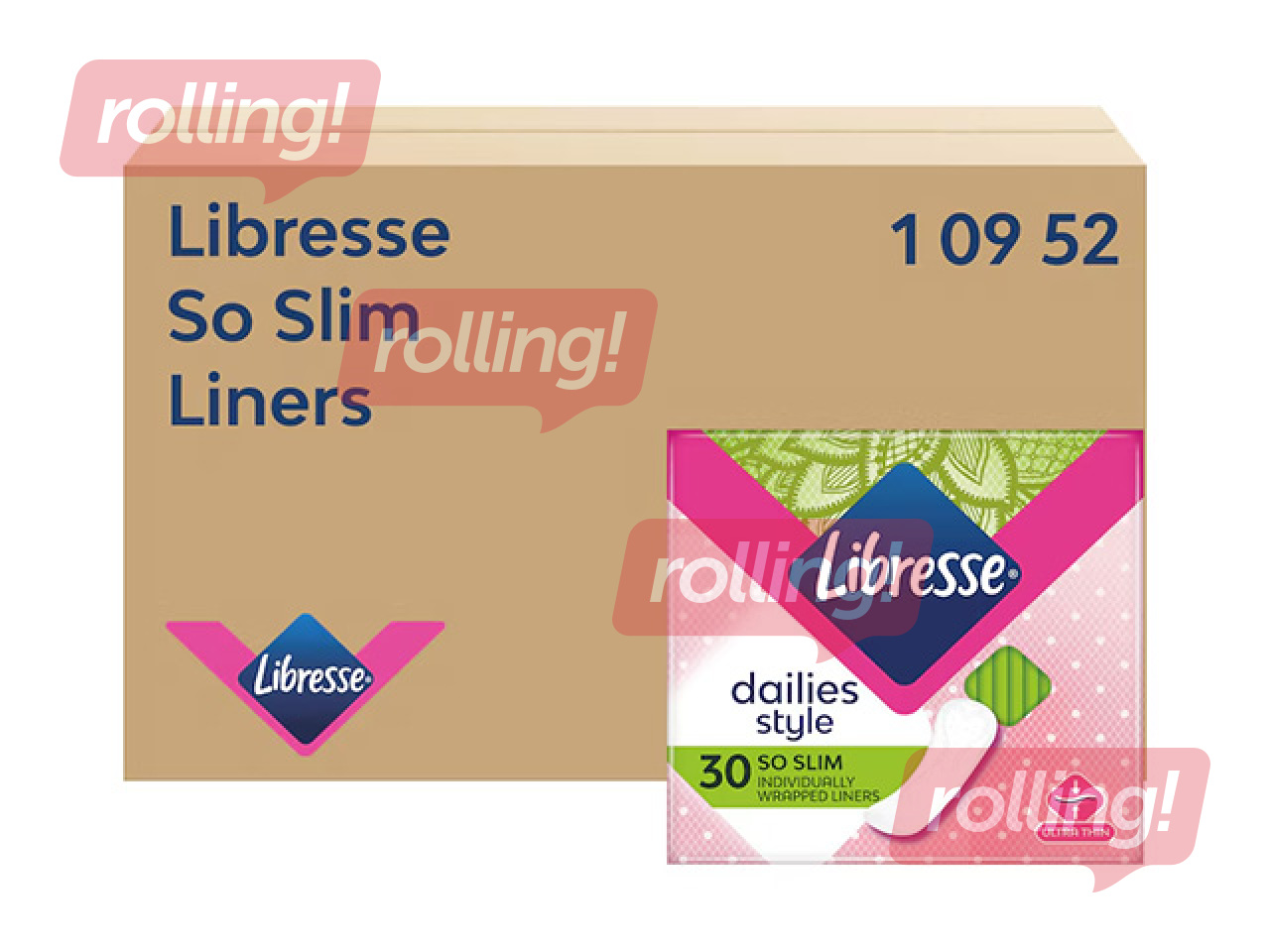 Ikdienas ieliktnīši Libresse So Slim, 300 gab.