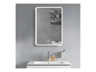 Wall mirror, LED, 50x70cm