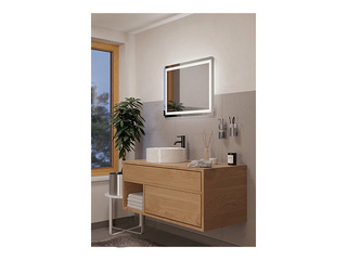 Sienas spogulis Eglo Buenavista 1, LED, 80x60cm