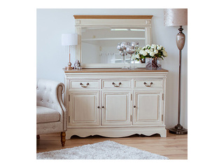 Seinapeegel Samira, puit, 107x70cm