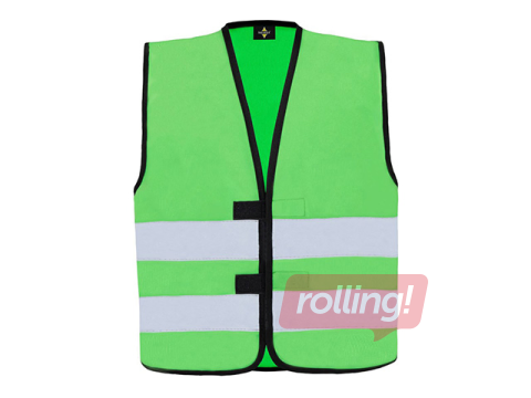 Helkurvest, laste, suurus XXS, 3-4 aastat, roheline