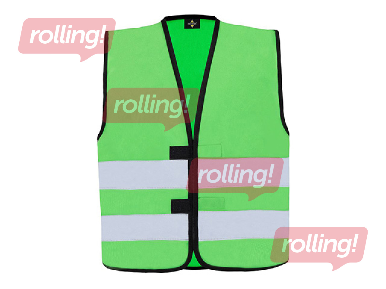 Helkurvest, laste, suurus XXS, 3-4 aastat, roheline